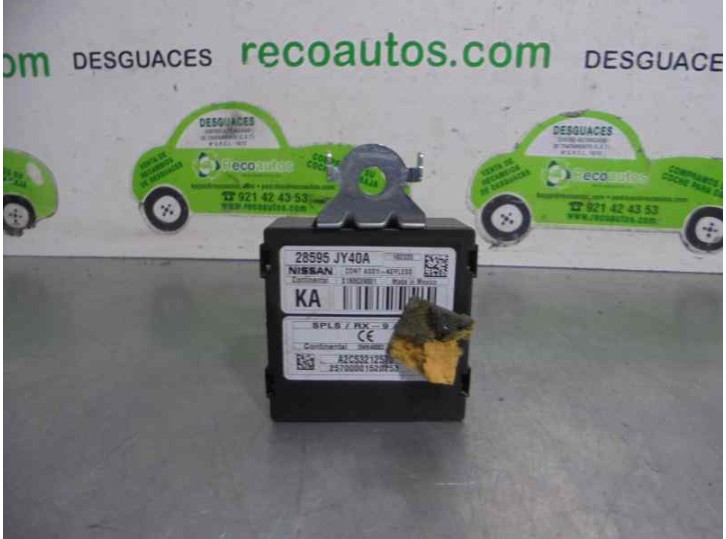 Recambio de modulo electronico para renault koleos 2.0 dci diesel fap referencia OEM IAM 28595JY40A  