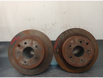 Recambio de disco freno trasero para nissan x-trail (t31) le referencia OEM IAM 432068H701  