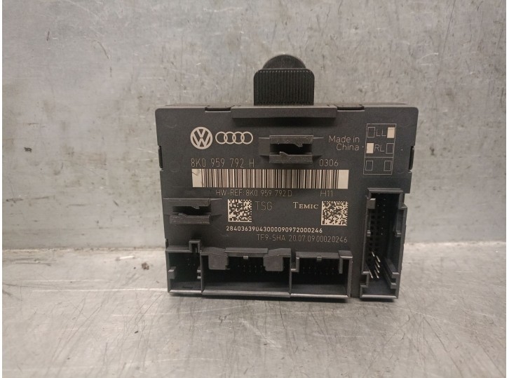 Replacement central locking unit for Audi A4 B8 Avant (8K5) 2.0 TDI OEM IAM reference 8K0959792H 8K0959792H 
