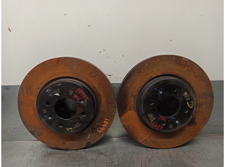 Recambio de disco freno delantero para hyundai bayon referencia OEM IAM 51712H8580 