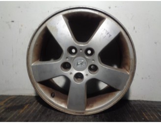 Recambio de llanta para hyundai tucson (jm) 2.0 crdi cat referencia OEM IAM 529102E370 R1661/2JX16-46 ALUMINIO 5P