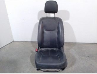 Recambio de asiento delantero izquierdo para nissan pulsar (c13) 1.5 turbodiesel cat referencia OEM IAM 4851999 CUERO NEGRO 5 PU