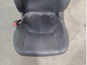 Recambio de asiento delantero izquierdo para nissan pulsar (c13) 1.5 turbodiesel cat referencia OEM IAM 4851999 CUERO NEGRO 5 PU