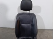 Recambio de asiento delantero izquierdo para nissan pulsar (c13) 1.5 turbodiesel cat referencia OEM IAM 4851999 CUERO NEGRO 5 PU