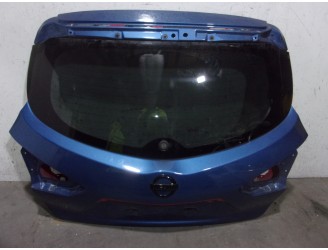 Replacement rear tailgate for Nissan Pulsar (C13) 1.5 Turbodiesel CAT OEM IAM reference K01003ZLAA BLUE 5 DOORS