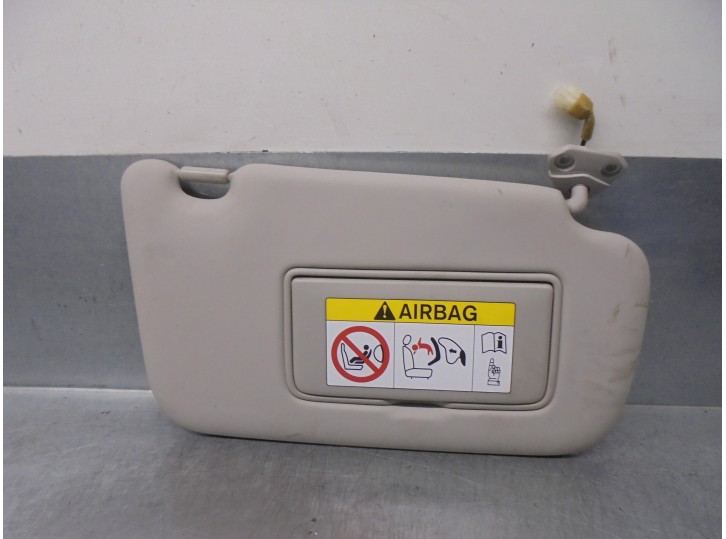Recambio de parasol derecho para nissan pulsar (c13) 1.5 turbodiesel cat referencia OEM IAM 964004MA5D 