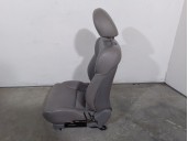 Front right seat replacement for Honda Civic Coupe (2DR) OEM IAM reference 81131SVAA12ZA GREY LEATHER 3 DOORS