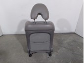 Front right seat replacement for Honda Civic Coupe (2DR) OEM IAM reference 81131SVAA12ZA GREY LEATHER 3 DOORS