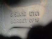 Recambio de llanta para opel vectra c berlina 1.9 cdti referencia OEM IAM 13179025 R166.5JX16ET41 ALUMINIO 5P