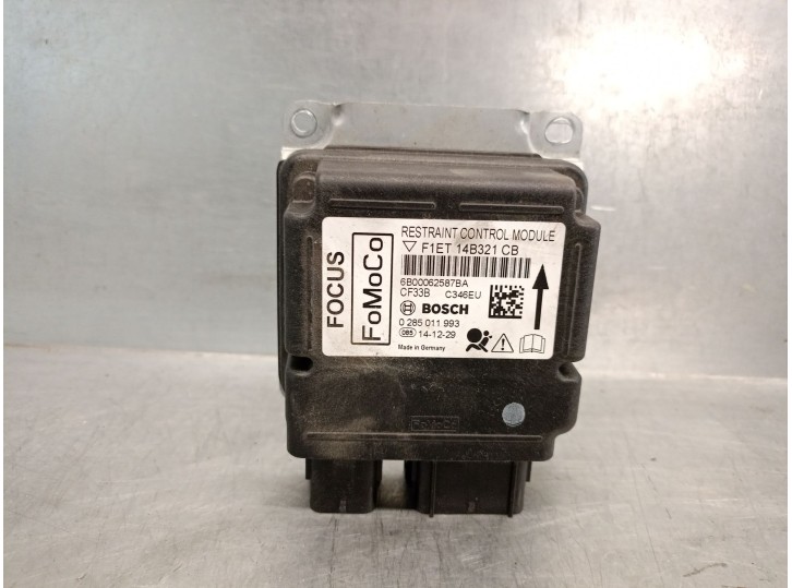 Recambio de centralita airbag para ford focus iii 1.6 tdci referencia OEM IAM F1ET14B321CB  0285011993 BOSCH