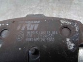 Replacement brake pads for Fiat Multipla new (186) 1.9 JTD Dynamic OEM IAM reference 969515 TRW