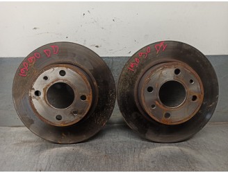 Recambio de disco freno delantero para fiat punto berl. (176) 1.2 cat referencia OEM IAM 71738421 