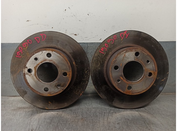 Recambio de disco freno delantero para fiat punto berl. (176) 1.2 cat referencia OEM IAM 71738421  