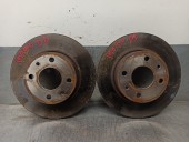 Recambio de disco freno delantero para fiat punto berl. (176) 1.2 cat referencia OEM IAM 71738421 