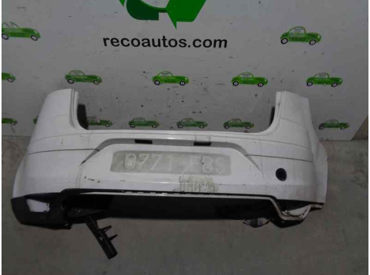Recambio de paragolpes trasero para seat altea (5p1) 1.9 tdi referencia OEM IAM 5P9807417C BLANCO 5 PUERTAS