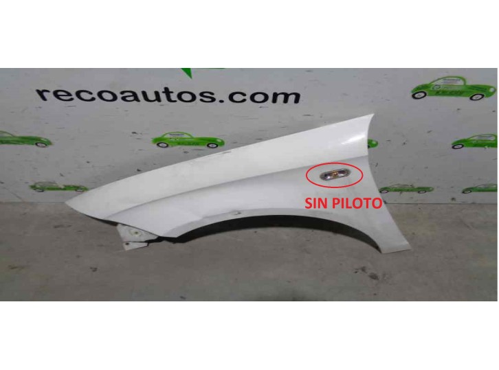Recambio de aleta delantera izquierda para seat altea (5p1) 1.9 tdi referencia OEM IAM 5P0821021A BLANCA 