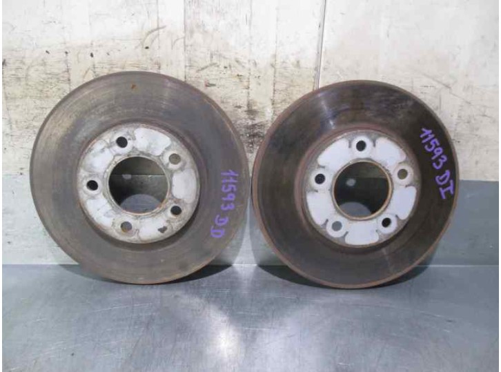 Recambio de disco freno delantero para chrysler voyager (es) 3.3 cat referencia OEM IAM 4383973 