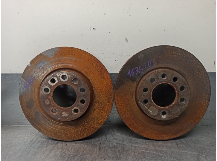 Recambio de disco freno delantero para opel vectra b berlina 2.2 16v dti cat (y 22 dtr / l50) referencia OEM IAM 569056 