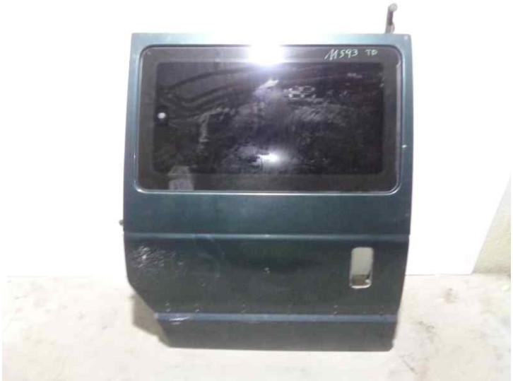 Recambio de puerta lateral corredera derecha para chrysler voyager (es) 3.3 cat referencia OEM IAM 5252194 VERDE 4 PUERTAS