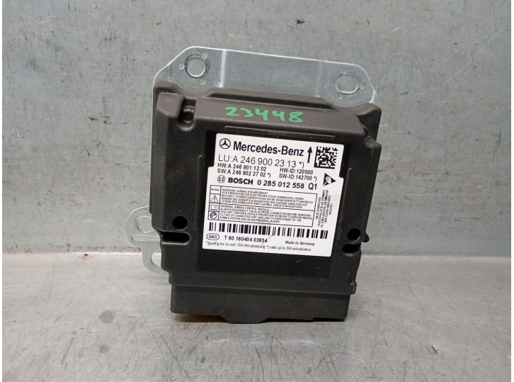 Recambio de centralita airbag para mercedes-benz clase b (w246) 1.5 cdi cat referencia OEM IAM A2469002313  