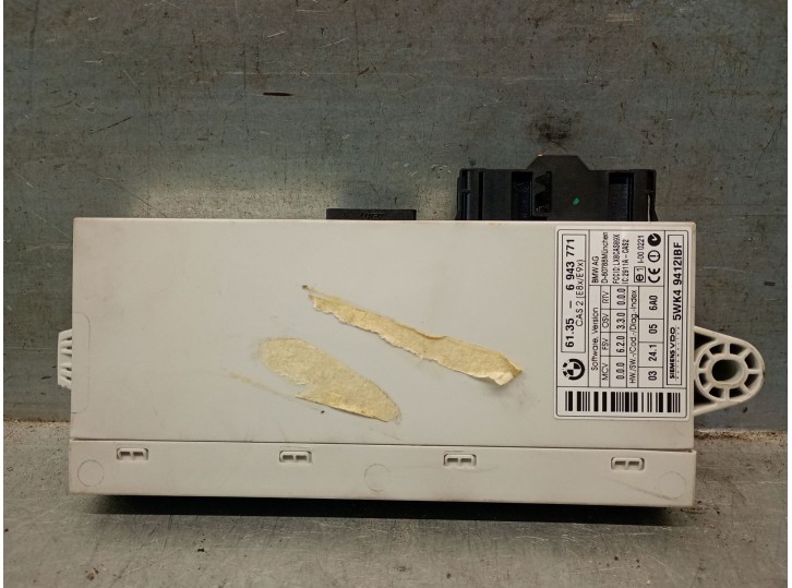 Recambio de modulo electronico para bmw 3 (e90) 320 d referencia OEM IAM 61356943771  5WK49412IBF SIEMENS