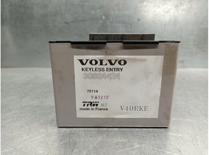 Recambio de centralita cierre para volvo v40 familiar 2.0 16v cat referencia OEM IAM 30824424 72114961212 TRW