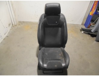 Recambio de asiento delantero derecho para renault koleos 2.0 dci diesel fap referencia OEM IAM 3697606 CUERO Y TEL ANEGRA 5 PUE