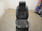 Recambio de asiento delantero derecho para renault koleos 2.0 dci diesel fap referencia OEM IAM 3697606 CUERO Y TEL ANEGRA 5 PUE