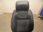 Recambio de asiento delantero derecho para renault koleos 2.0 dci diesel fap referencia OEM IAM 3697606 CUERO Y TEL ANEGRA 5 PUE