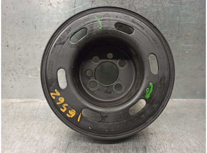 Recambio de polea cigueñal para seat toledo (1m2) 1.6 referencia OEM IAM 06A105255F 