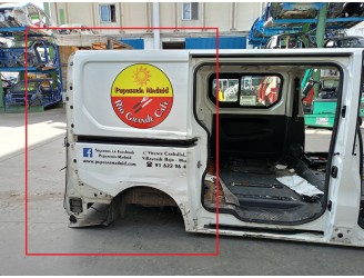 Recambio de aleta trasera derecha para renault trafic iii autobús (jg_) 1.6 dci 95 (jgmr, jgmj) referencia OEM IAM 760063619R 76