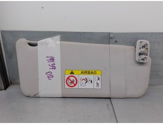 Recambio de parasol derecho para peugeot expert furgón pro standard referencia OEM IAM 9809498377 