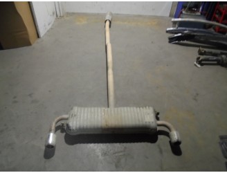 Recambio de tubo escape trasero para mini f60 countryman 16v referencia OEM IAM  8646262 22827110