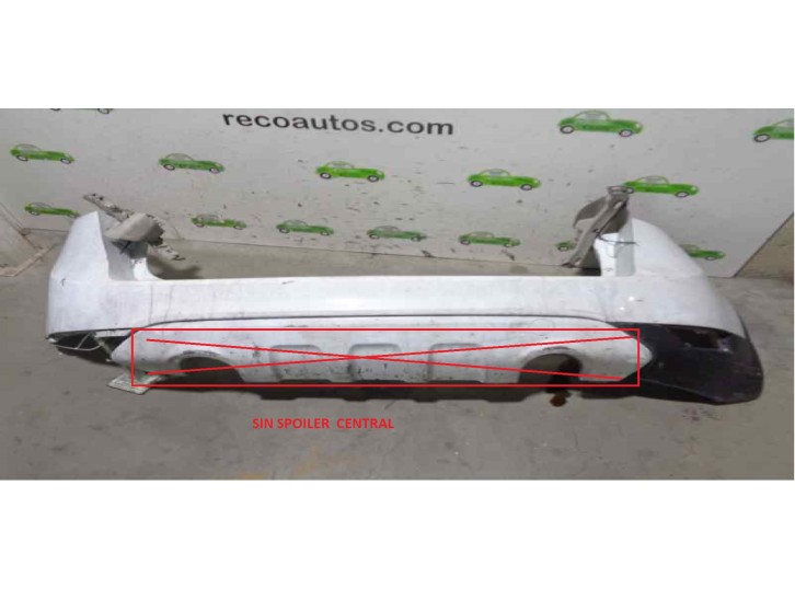 Recambio de paragolpes trasero para ford kuga (cbv) 2.0 tdci cat referencia OEM IAM 1721604 BLANCO BLANCO