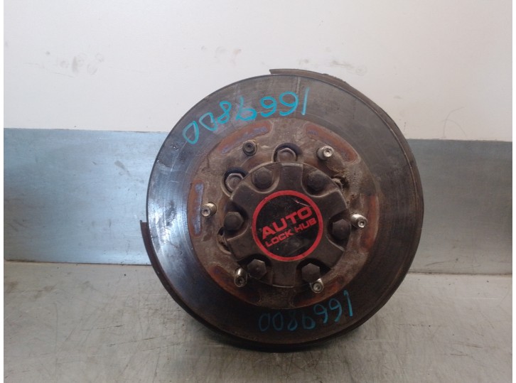 Recambio de mangueta delantera izquierda para opel frontera a 2.5 turbodiesel referencia OEM IAM 308315  