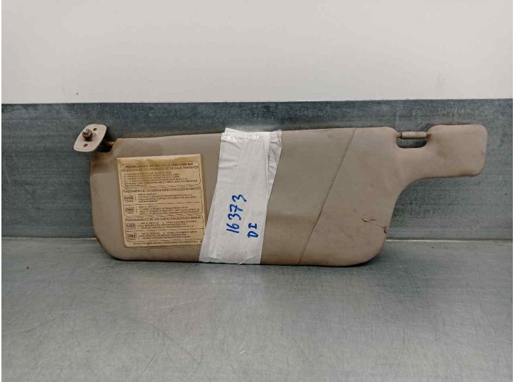 Recambio de parasol izquierdo para opel frontera a 2.5 turbodiesel referencia OEM IAM 1437825 
