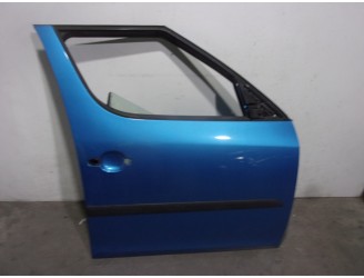 Recambio de puerta delantera derecha para skoda roomster (5j7) 1.9 tdi referencia OEM IAM 5J7831056 AZUL 5 PUERTAS