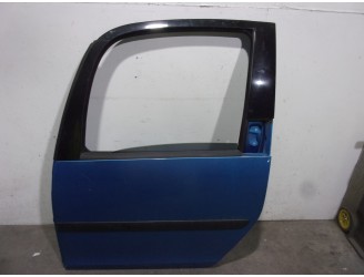 Recambio de puerta trasera izquierda para skoda roomster (5j7) 1.9 tdi referencia OEM IAM 5J7833055 AZUL 5 PUERTAS