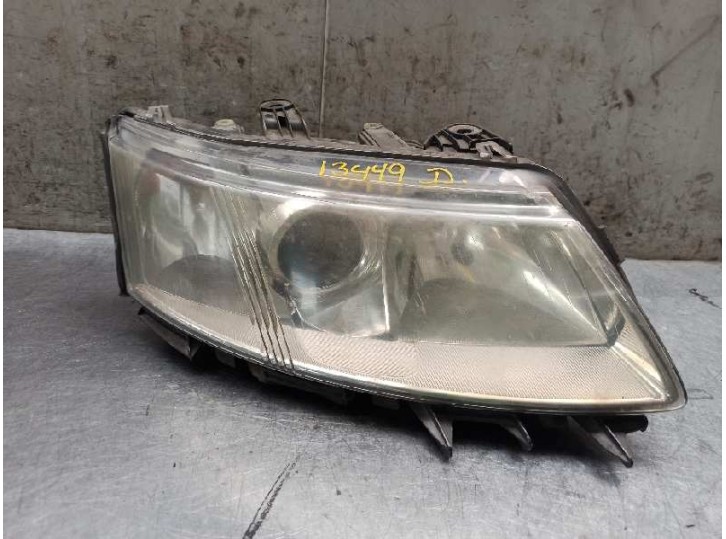 Recambio de faro derecho para saab 9-3 berlina 2.2 16v tid cat referencia OEM IAM 12799350 CON LUPA 4 PUERTAS