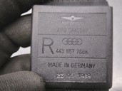 Replacement front right seat belt for Audi 100 Saloon (443) 2.2 OEM IAM reference 443857706K 4 DOORS