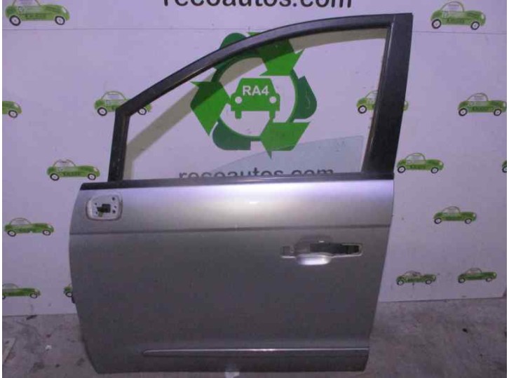 Recambio de puerta delantera izquierda para ssangyong rodius 2.7 turbodiesel cat referencia OEM IAM GRIS PLATA 5 PUERTAS