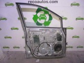 Recambio de puerta delantera izquierda para ssangyong rodius 2.7 turbodiesel cat referencia OEM IAM GRIS PLATA 5 PUERTAS