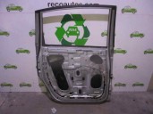 Replacement rear left door for SsangYong Rodius 2.7 turbodiesel CAT OEM IAM reference 4795844 SILVER GREY 5 DOORS