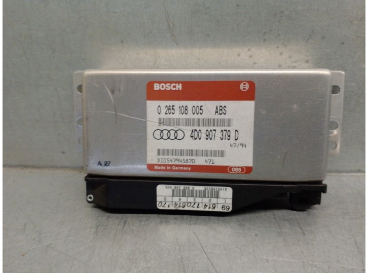 Recambio de centralita abs para audi a6 berlina (c4) 2.5 tdi cat (ael) referencia OEM IAM 4D0907379D 0265108005 BOSCH