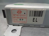 Recambio de modulo electronico para ssangyong rodius xdi referencia OEM IAM 8716121111 
