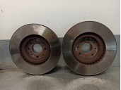 Replacement front brake disc for Alfa Romeo MiTo (145) 1.6 JTD cat OEM IAM reference 46765546 