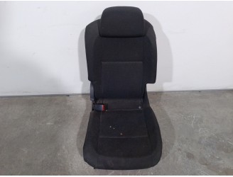 Recambio de asientos trasero izquierdo para skoda roomster (5j7) 1.9 tdi referencia OEM IAM 5J7883405P TELA NEGRA 5 PUERTAS