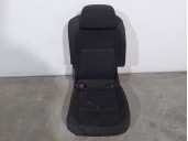 Recambio de asientos trasero izquierdo para skoda roomster (5j7) 1.9 tdi referencia OEM IAM 5J7883405P TELA NEGRA 5 PUERTAS