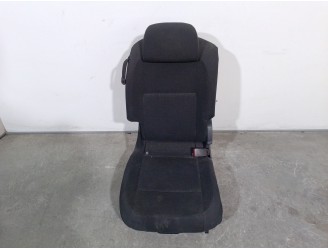 Recambio de asientos trasero derecho para skoda roomster (5j7) 1.9 tdi referencia OEM IAM 5J7883405P TELA NEGRA 5 PUERTAS