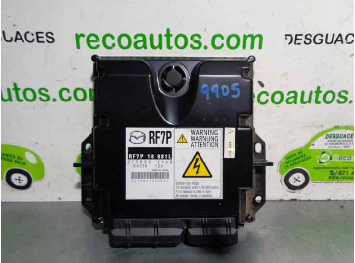 Recambio de centralita motor uce para mazda 5 berl. (cr) 2.0 diesel cat referencia OEM IAM RF7P18881L 2758006468 